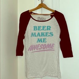Graphic Baseball Tee